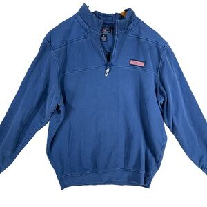 Men’s Vineyard Vines 1/4 zip‎ sweatshirt in Navy Blue size medium